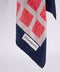 Yves Saint Laurent Vintage Silk Scarf Navy & Red