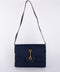 Gucci Vintage Navy Blue Shoulder Bag