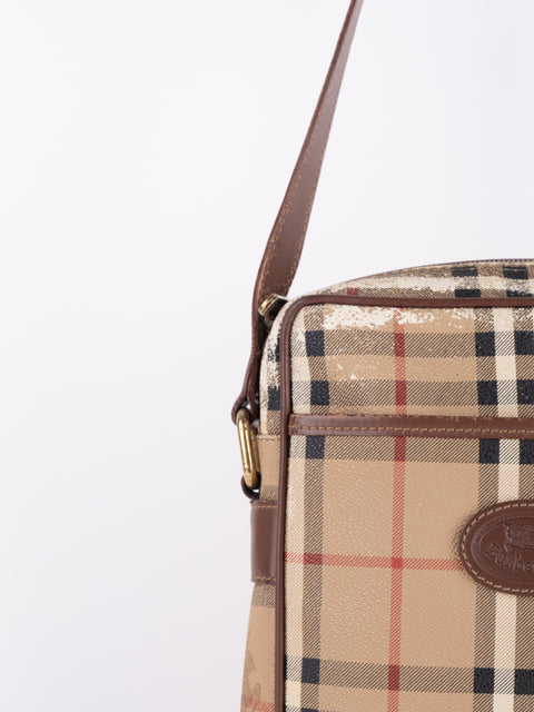 BURBERRY Vintage Nova Check Crossbody Bag