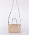Coach Signature Beige Convertible Bag