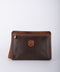Celine Macadam Vintage Brown Zip Clutch
