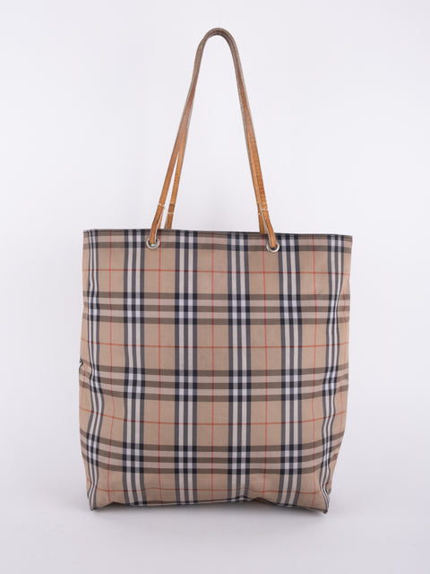 Burberry Nova Check Tote Bag