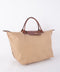LONGCHAMP Vintage Le Pliage Beige Small Handbag