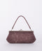 Vintage Handmade Beaded Evening Bag Burgundy