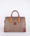 Celine Macadam Vintage Beige Boston Handbag
