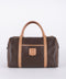 Celine Macadam Vintage Brown Boston Handbag