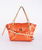 Coach Vintage Orange Patent Leather Shoulder Bag