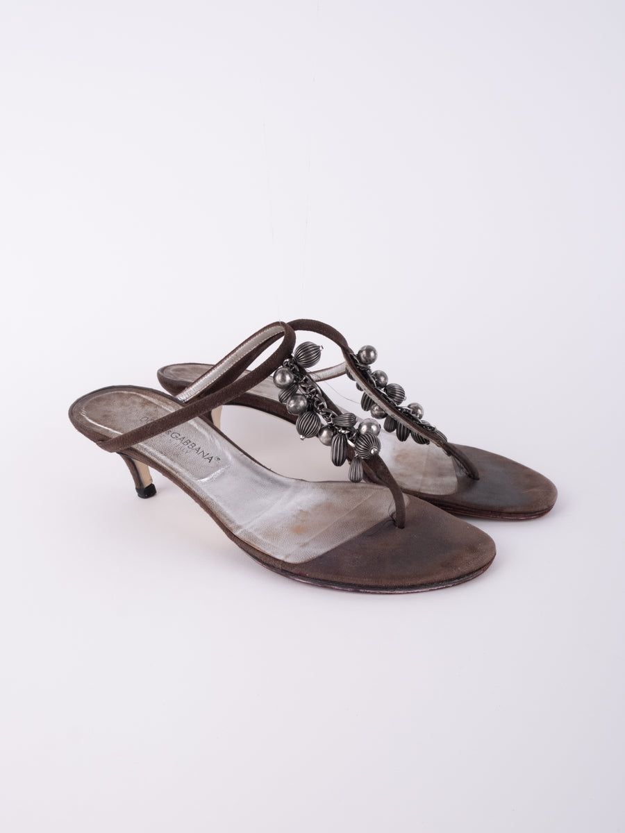 D&G - Brown Sandals