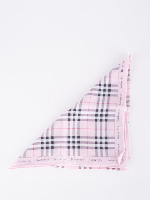 Burberry Vintage Cotton Scarf