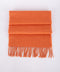 Nina Ricci Vintage Orange Fringed Scarf