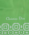 Christian Dior Silk Scarf Lime