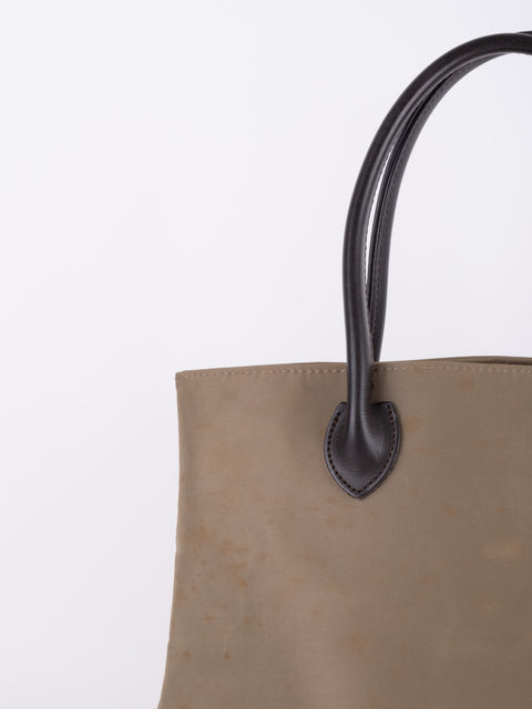 BURBERRY Vintage Nova Check Trim Tote Bag