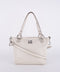 Coach Vintage White Leather Satchel Bag