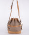 CELINE Vintage Macadam Drawstring Bucket Bag