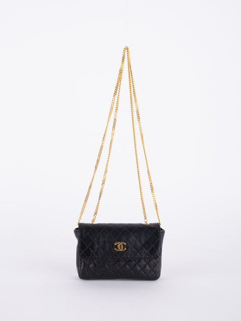 CHANEL Vintage Mini Quilted Chain Bag 1990׳