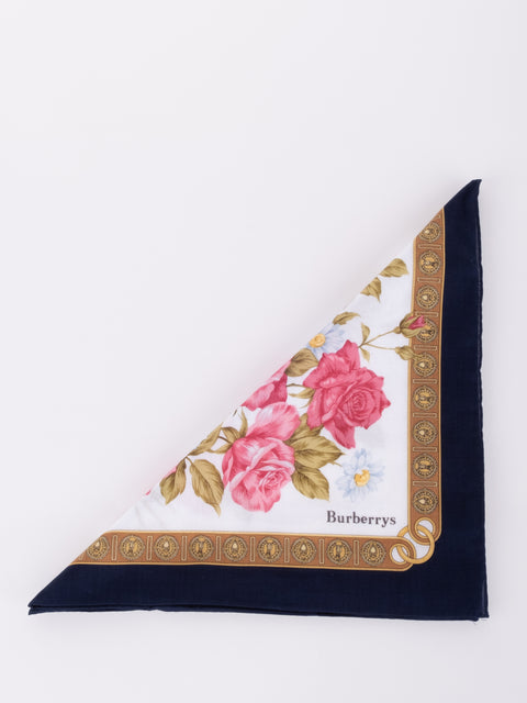 Burberry Vintage Floral Scarf