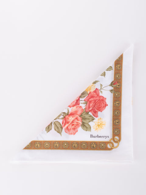 Burberry Vintage Floral Scarf