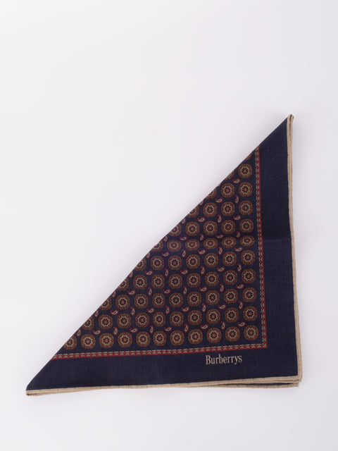 Burberry Vintage Medallion Print Scarf