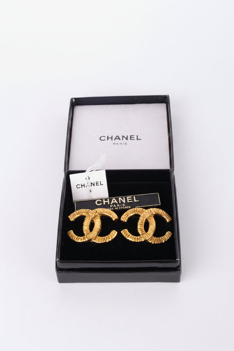 CHANEL Vintage CC Logo Earrings by Karl Lagerfeld 1980s–1990s
