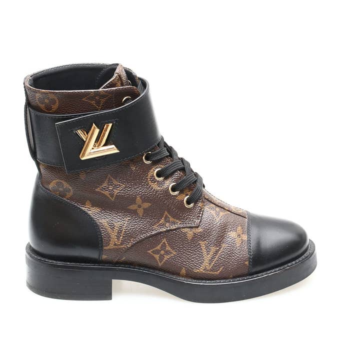 LOUIS VUITTON Laureate Desert Boot Monogram 37