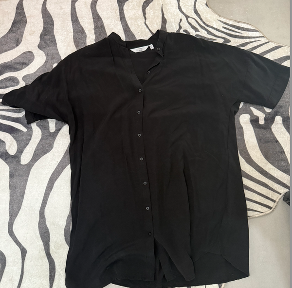 & OTHER STORIES Shirt Dress Black