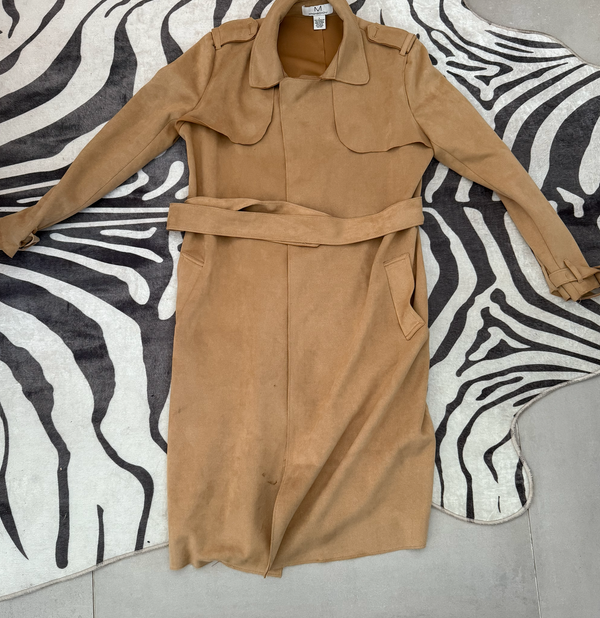 MAGASCHONI Trench Coat Beige Belted