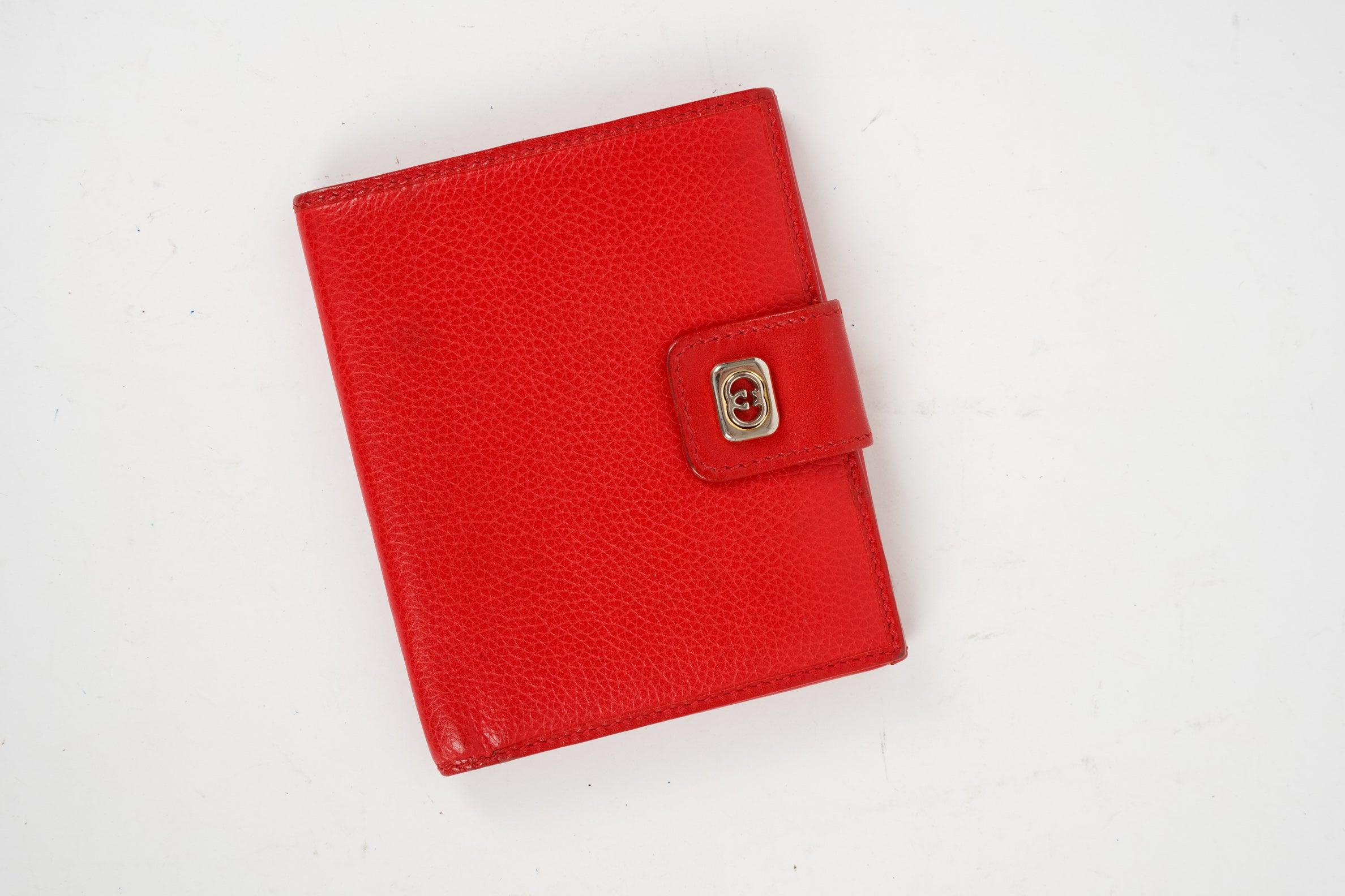 Red Leather Wallet - Volver