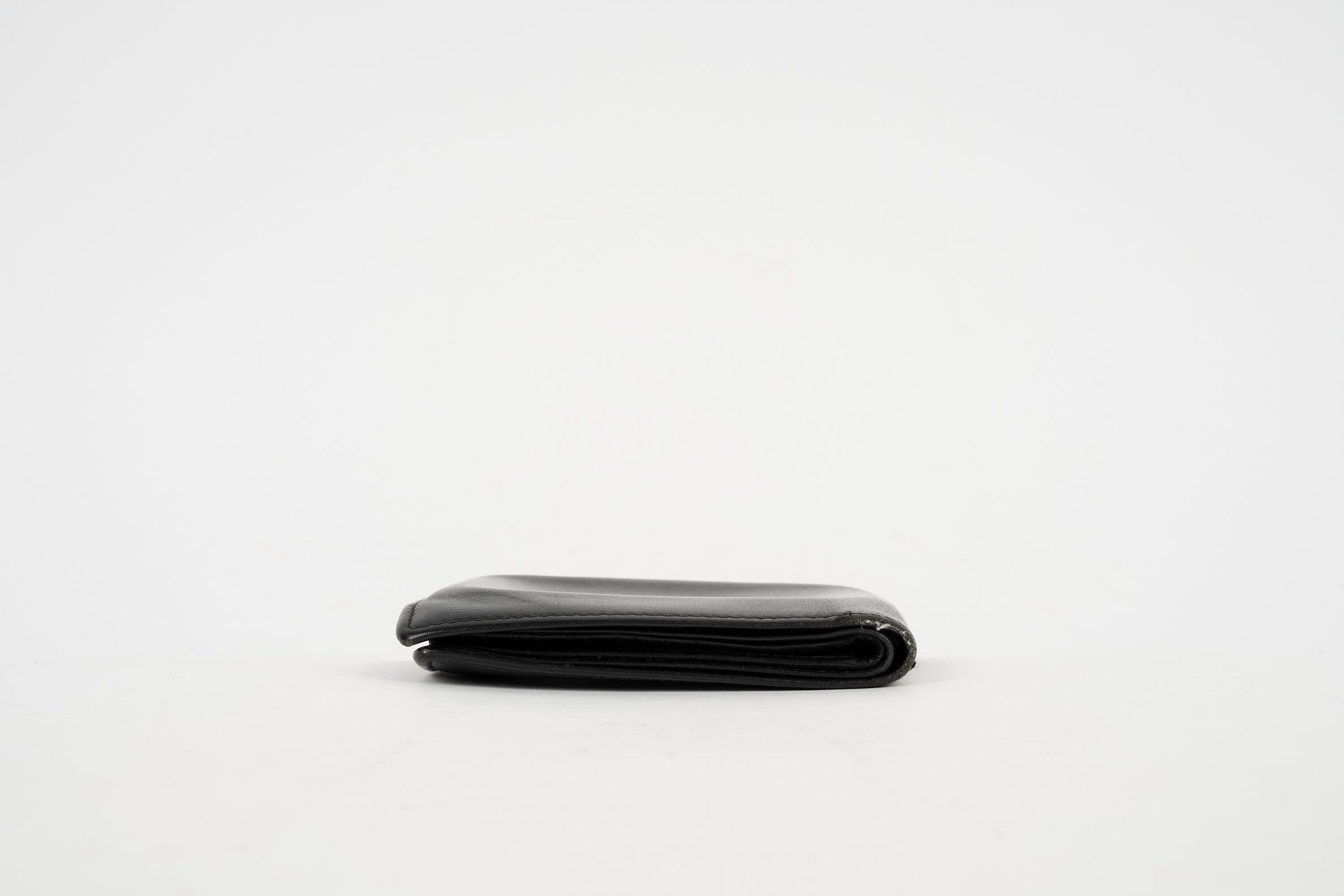 Black Leather wallet - Volver