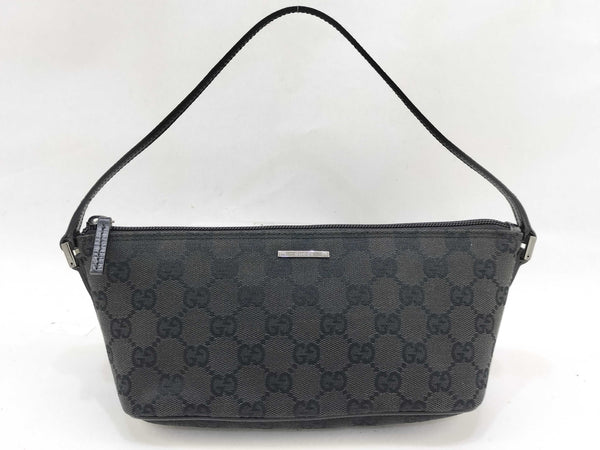 Gucci GG Canvas Pochette Black