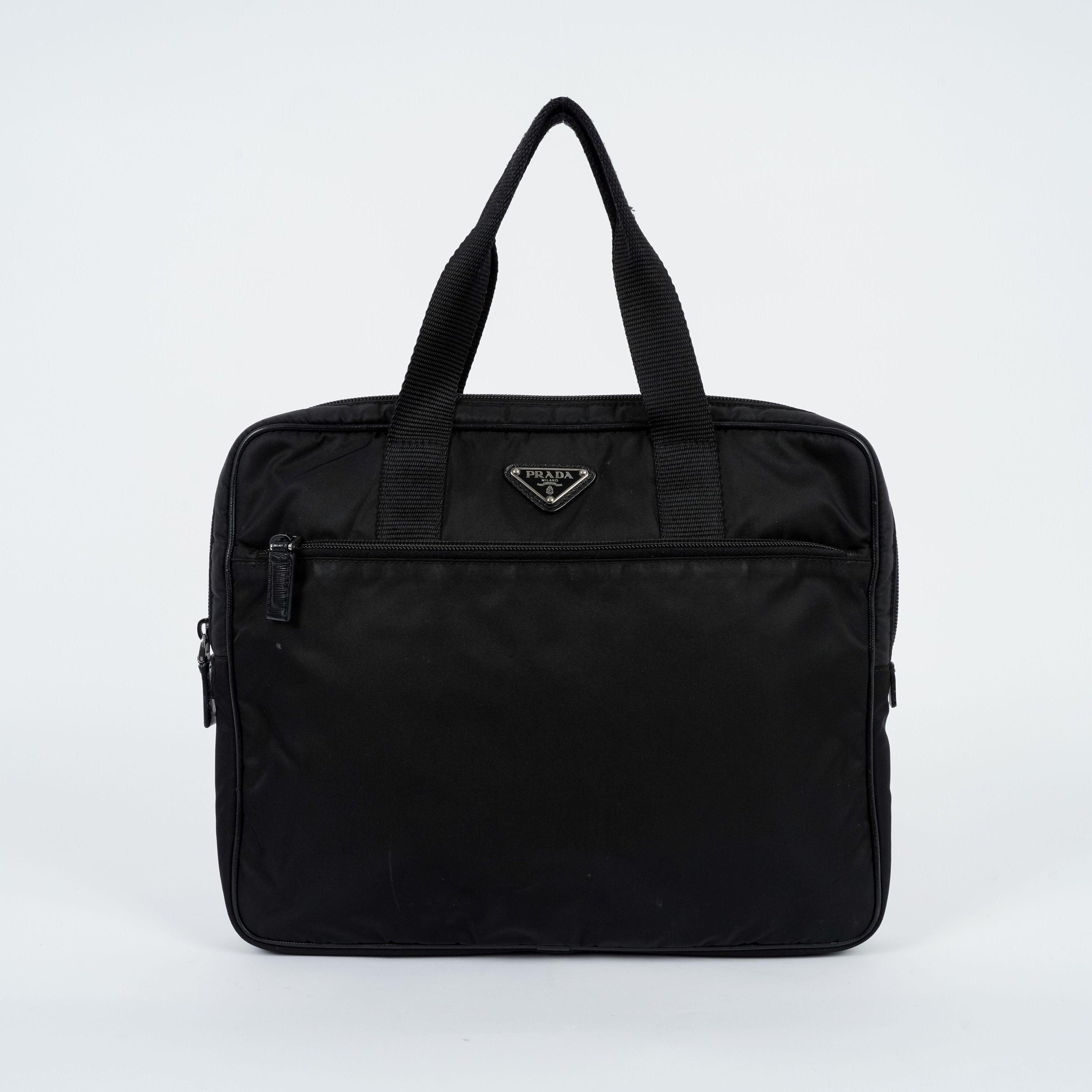 Black Nylon Side Bag - Volver