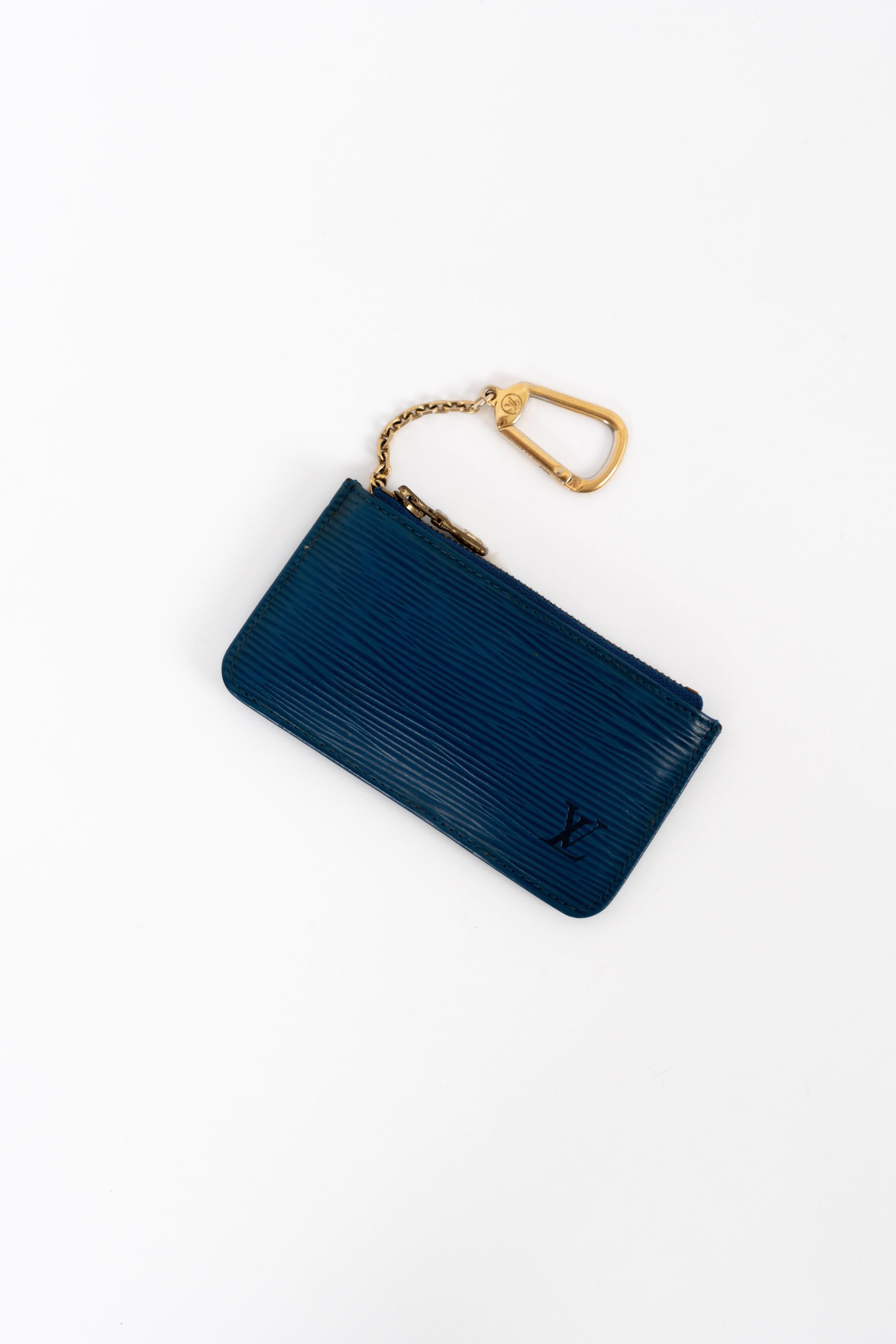 Blue Keychain Wallet - Volver