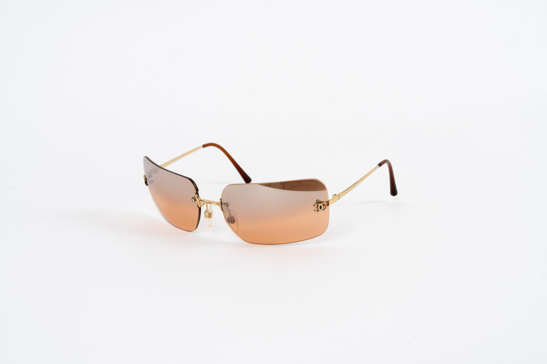 Vintage Brown-Orange Sunglasses - Volver