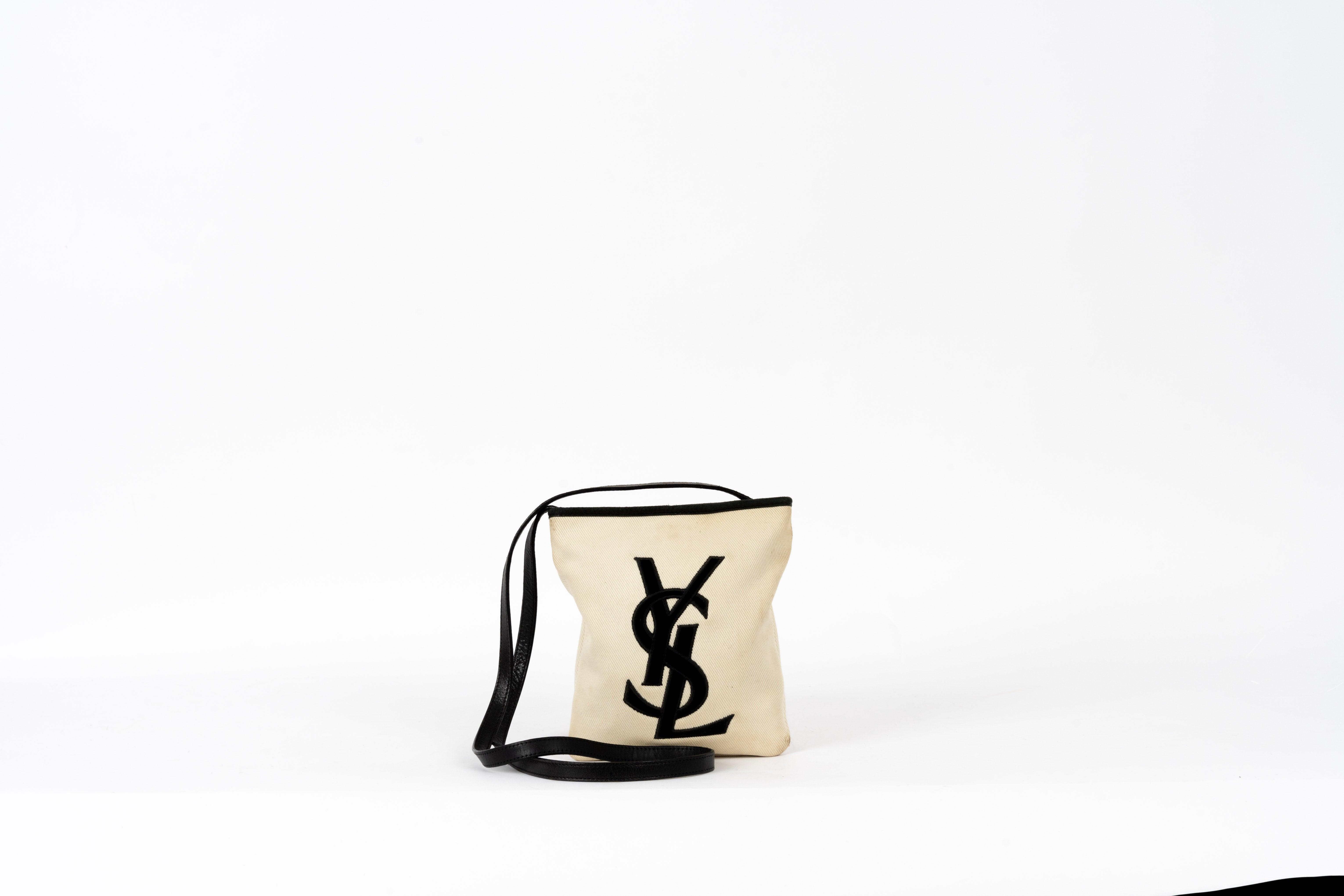 Crossbody Bag White&Black - Volver