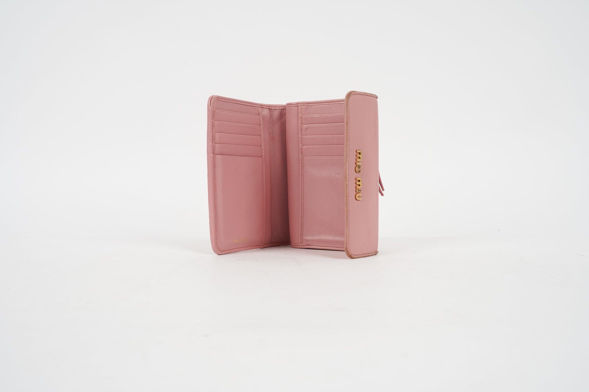 Pink Rectangular wallet - Volver