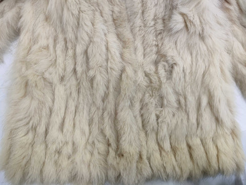 Vintage Ivory Fur Coat