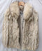 Vintage Ivory Fur Coat