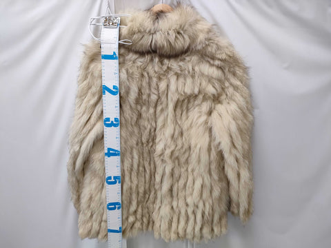 Vintage Ivory Fur Coat