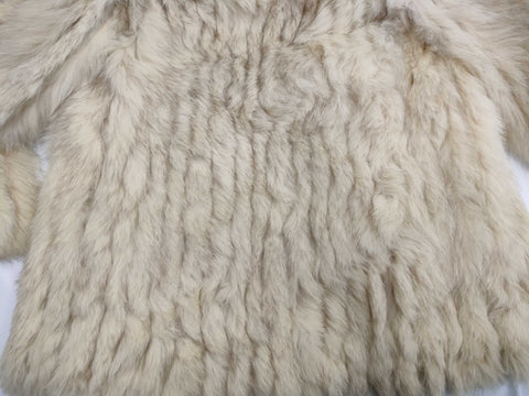 Vintage Ivory Fur Coat