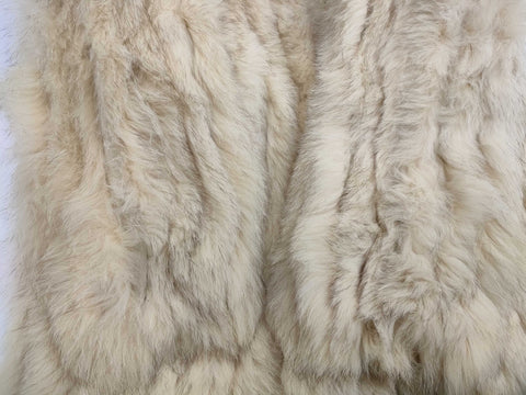 Vintage Ivory Fur Coat