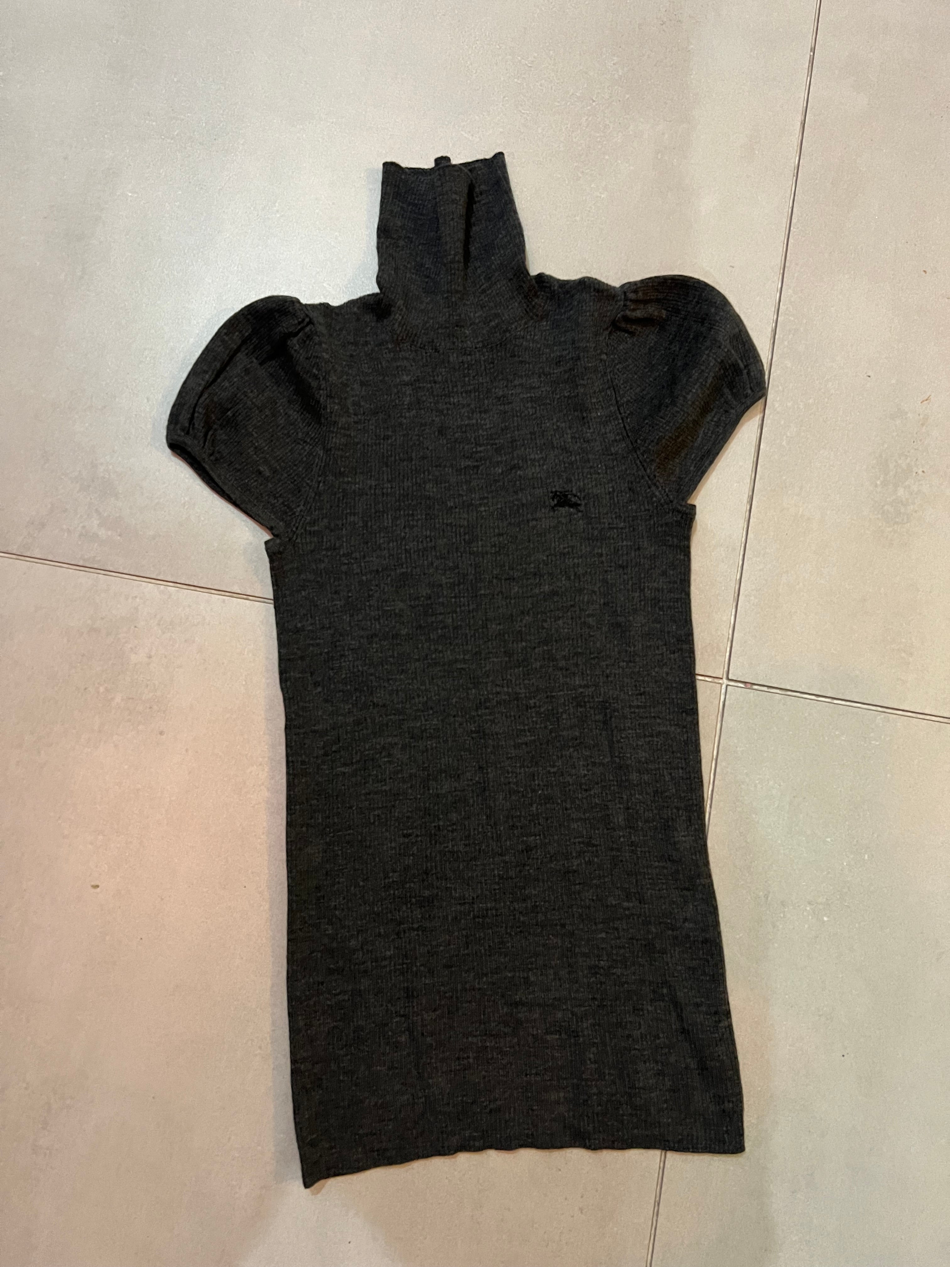 BURBERRY Knit Top Dark Grey