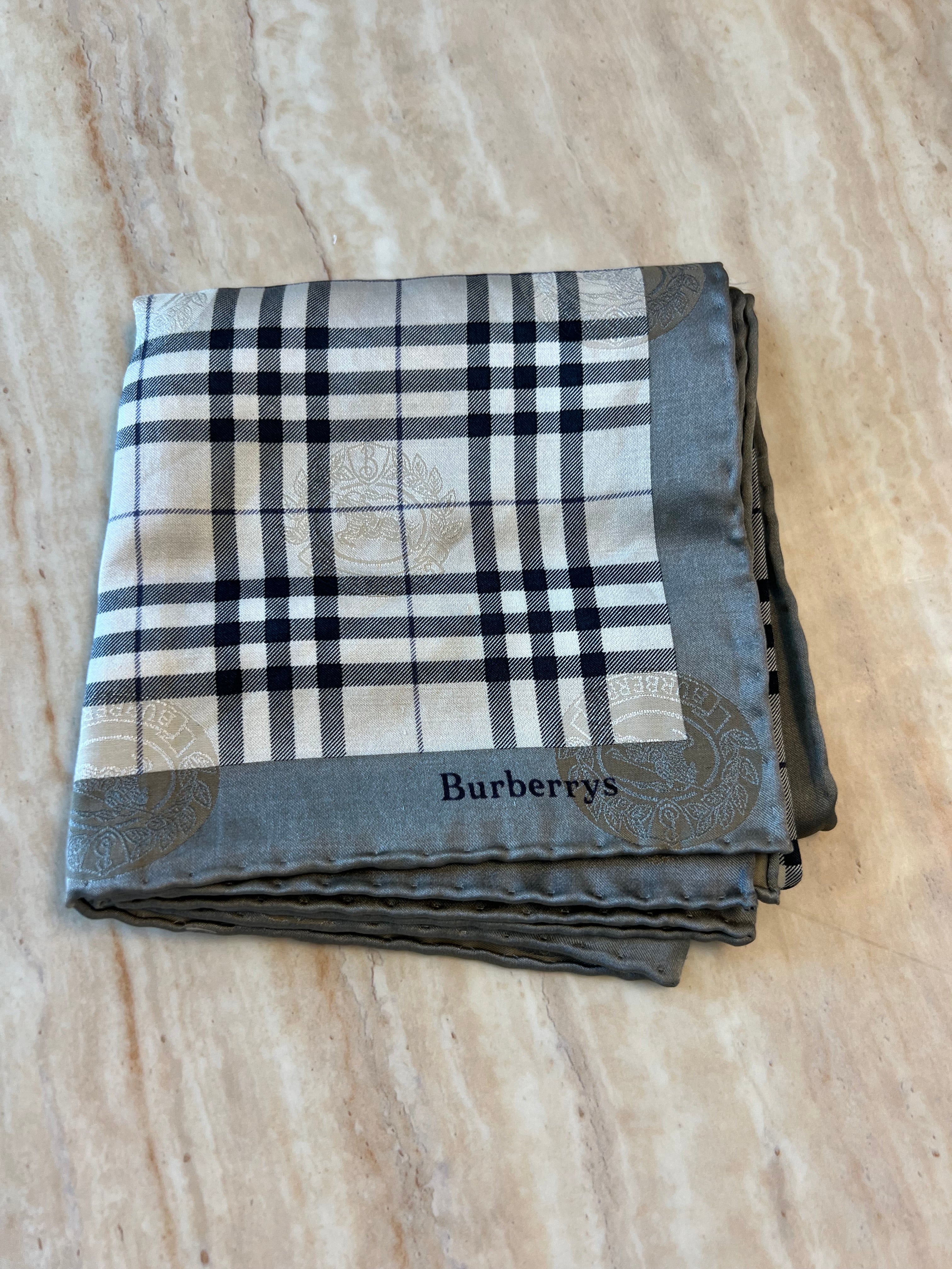 Burberry Classic Check Silk Scarf