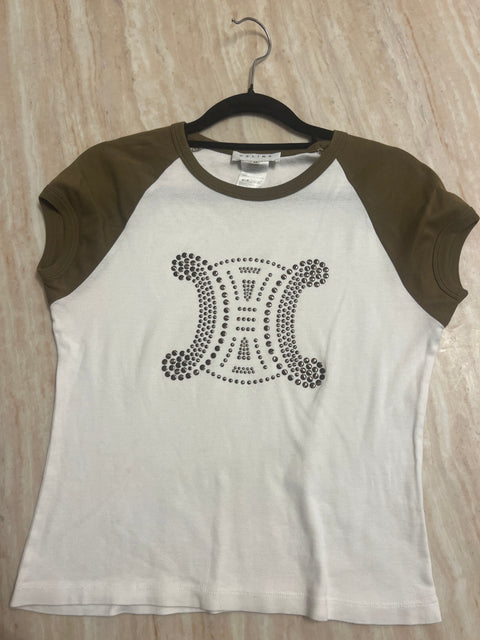 Celine Triomphe Logo T-Shirt