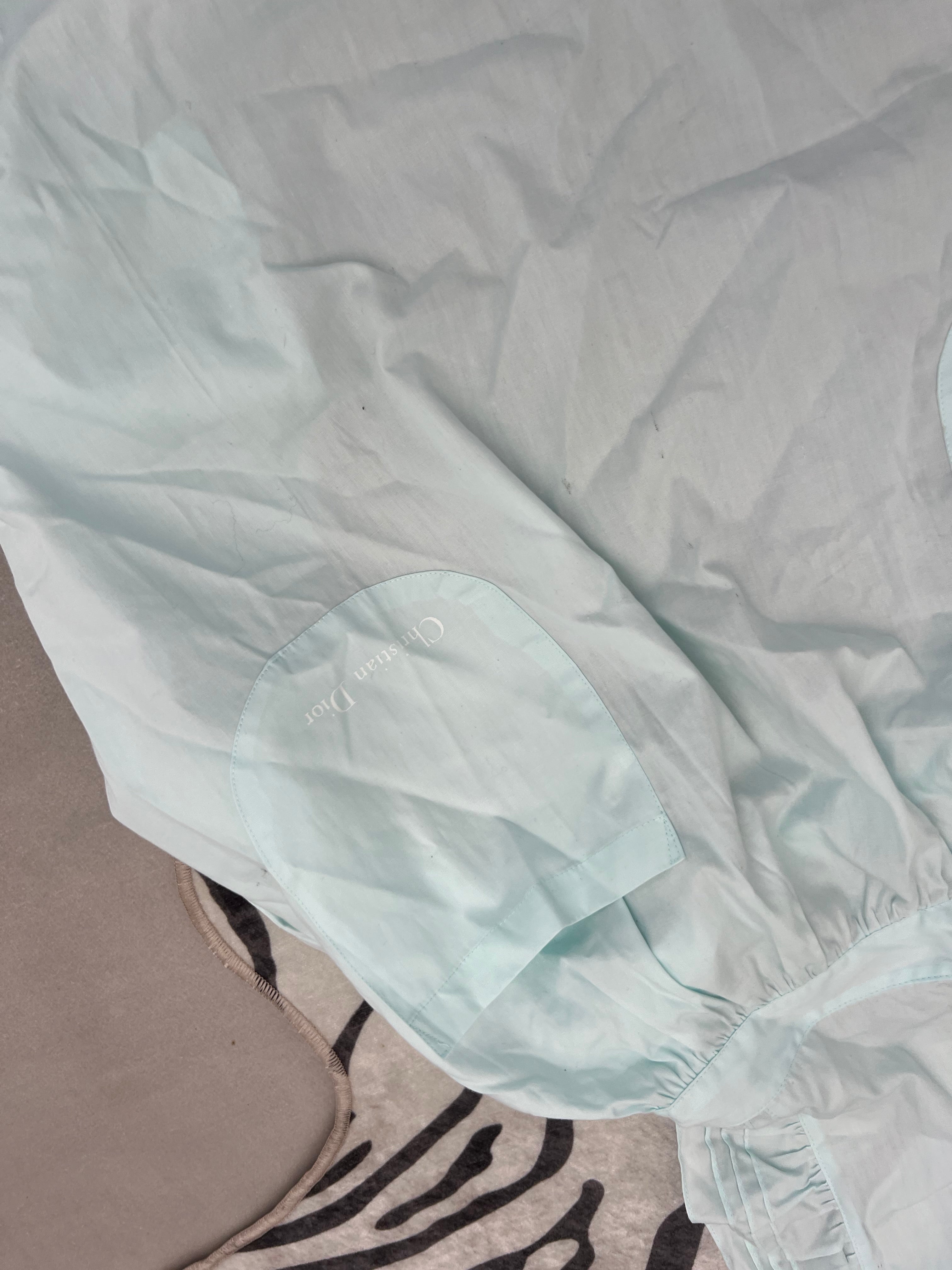 DIOR Cooking Apron Light Blue
