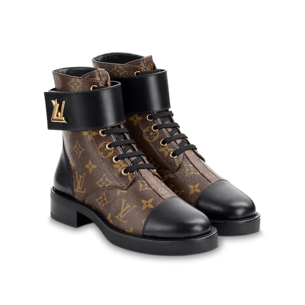 LOUIS VUITTON Laureate Desert Boot Monogram 37