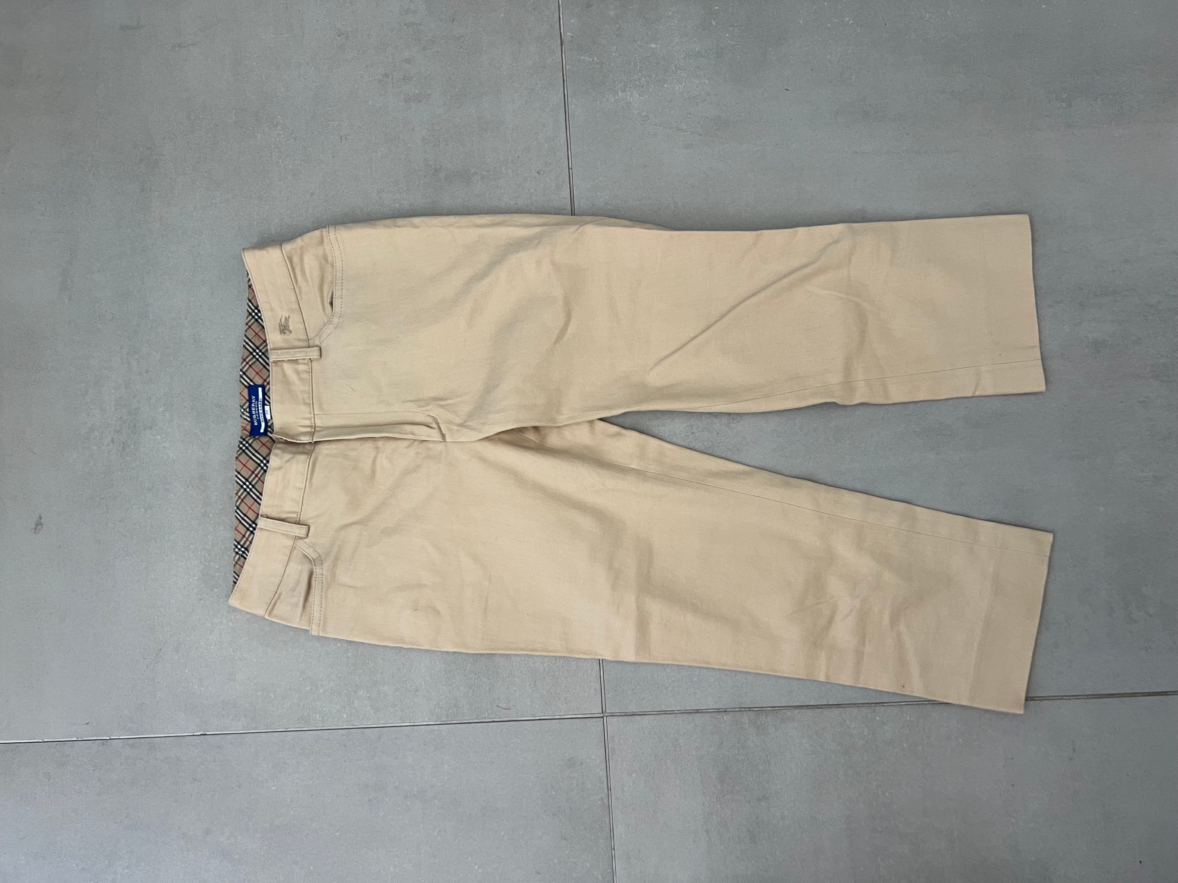 BURBERRY Cotton Pants Beige