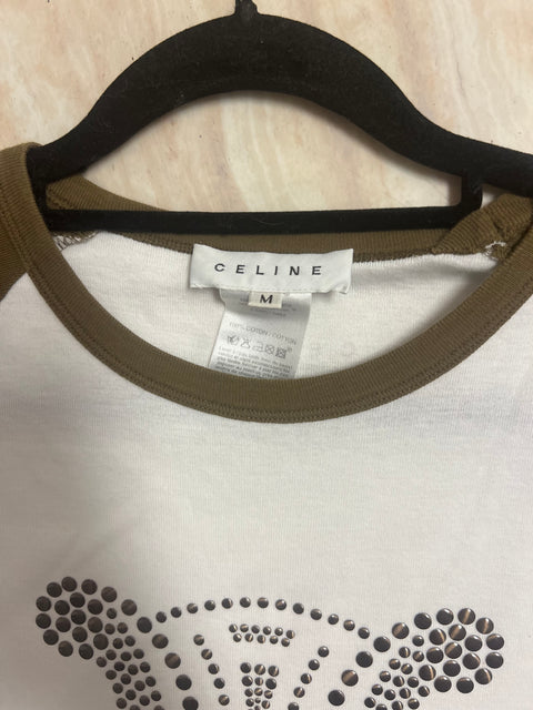 Celine Triomphe Logo T-Shirt