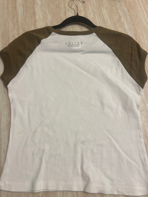 Celine Triomphe Logo T-Shirt