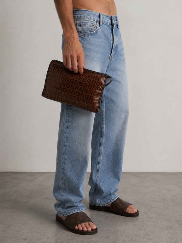 Fendi Zucca Clutch
