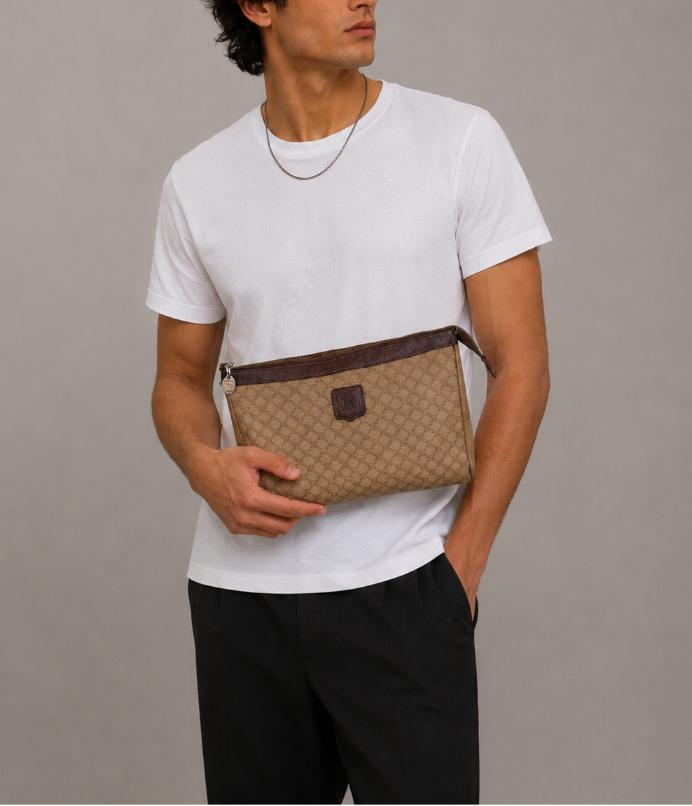 CELINE Macadam Clutch