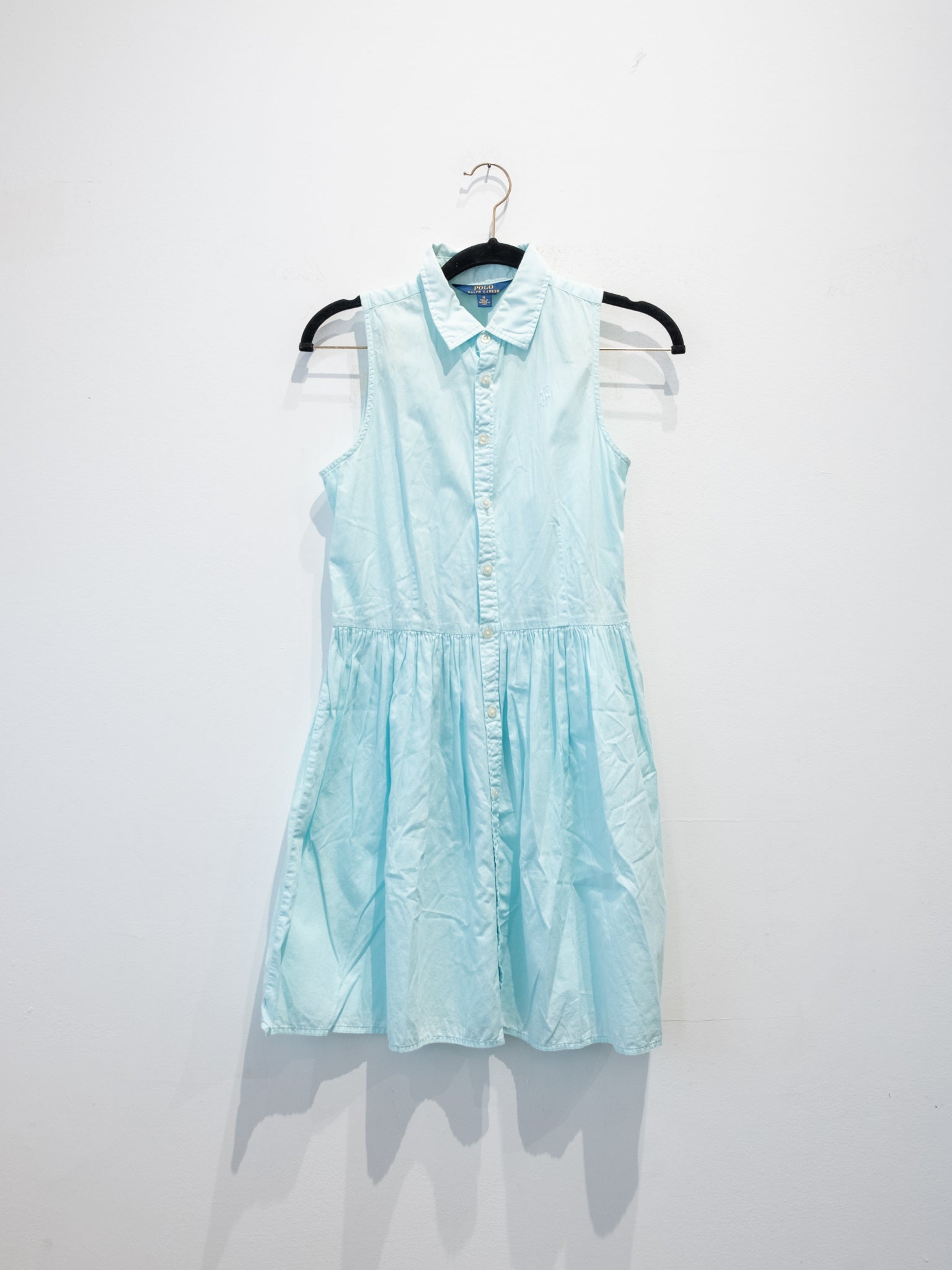 Polo Ralph Lauren Vintage Dress – Light Blue Sleeveless